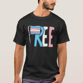 Freie Verkehrsrechte-Flagge T-Shirt