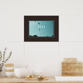 Freie Vögel am Himmel Poster (Küche)