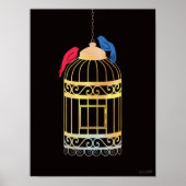 Freie Vögel Poster (Vorne)