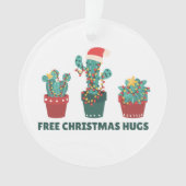 Freie Weihnachtshäuser Funny Cactus Pflanze Orname Ornament (Vorderseite)