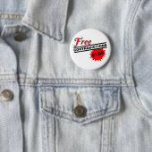 Freie Widerspruch-lustiges Knopf-Abzeichen Button (Beispiel)