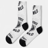 Freie Wild Socken bleibe (Linkes Detail)