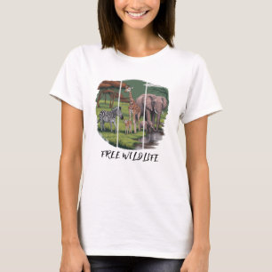 Freie Wildtiere T-Shirt