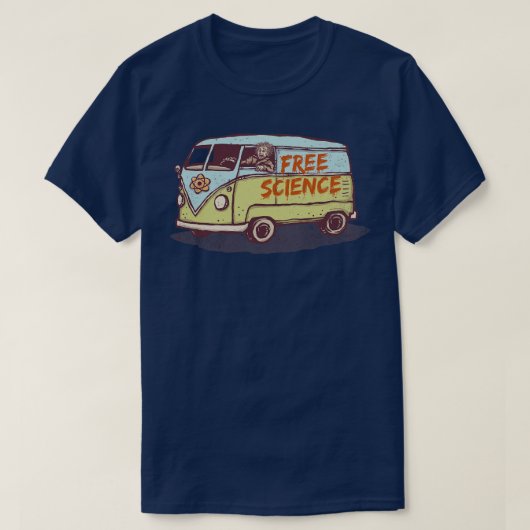 Freie Wissenschaft T-Shirt (Design vorne)