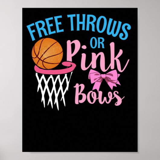 Freie Würfe oder rosa Bögen Geschlechtsverkehr Poster (Vorne)