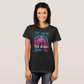 Freie Zeilen oder rosa Bogen Ihre Mami-Lieben Sie T-Shirt (Vorne ganz)