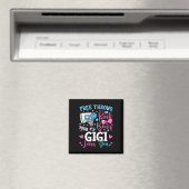 Freie Zeilen oder rosa Bows Gigi Lieben Sie Niedli Magnet (In Situ (Geschirrspüler))