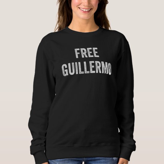 Freien Guillermo Unterstützen Sie Guillermos Freil Sweatshirt (Vorderseite)