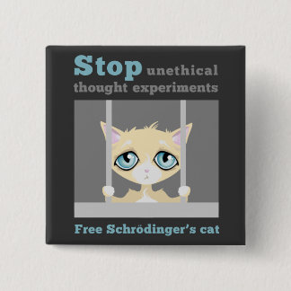 Freien Schrodingers Katze Button