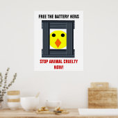 Freien Sie das Batterielehenposter Poster (Küche)