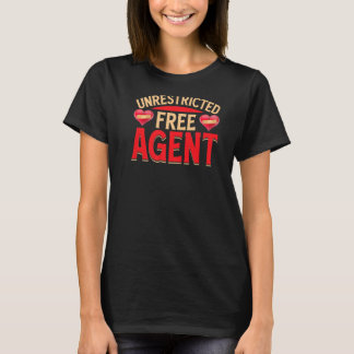 Freier Agent - BACKPRINT-Scheidung T-Shirt