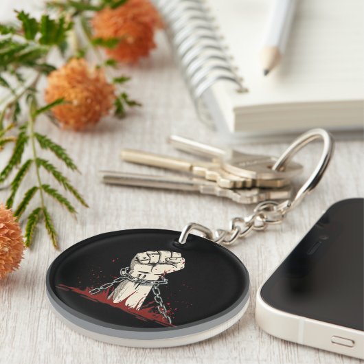 Freier Akryllischer Schlüsselanhänger (Vorderseite rechts)