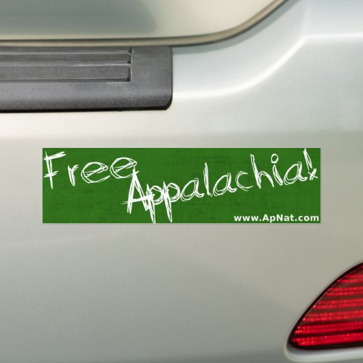 Freier Appalachia!  Autoaufkleber (Auf Auto)