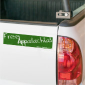 Freier Appalachia! Autoaufkleber (Auf Lkw)