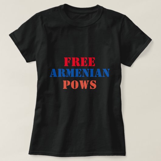 Freier armenischer Pows-T - Shirt (Design vorne)