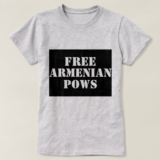 Freier armenischer Pows-T - Shirt (Design vorne)