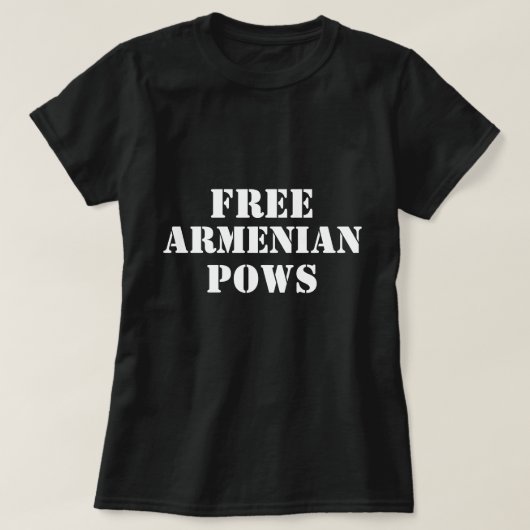 Freier armenischer Pows-T - Shirt (Design vorne)