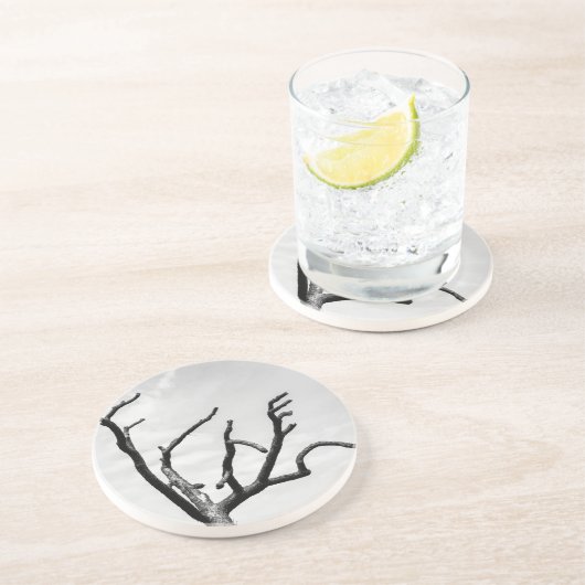 freier Baum Getränkeuntersetzer (Seite)