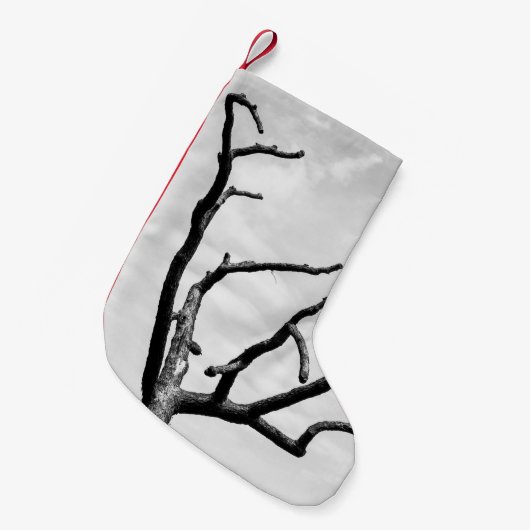 freier Baum Kleiner Weihnachtsstrumpf (Vorderansicht (hängend))