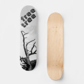 freier Baum Skateboard (Vorderseite)