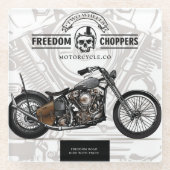 Freier Chopper Motorrad-Untersetzer | UNTERSETZER  (Vorderseite)