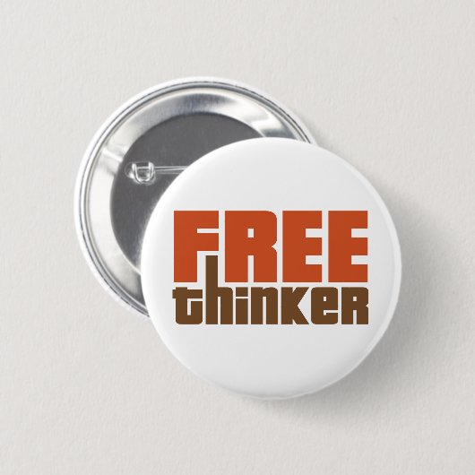 Freier Denker Button (Vorne & Hinten)