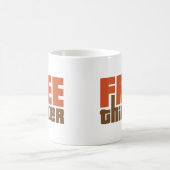 Freier Denker Kaffeetasse (Mittel)