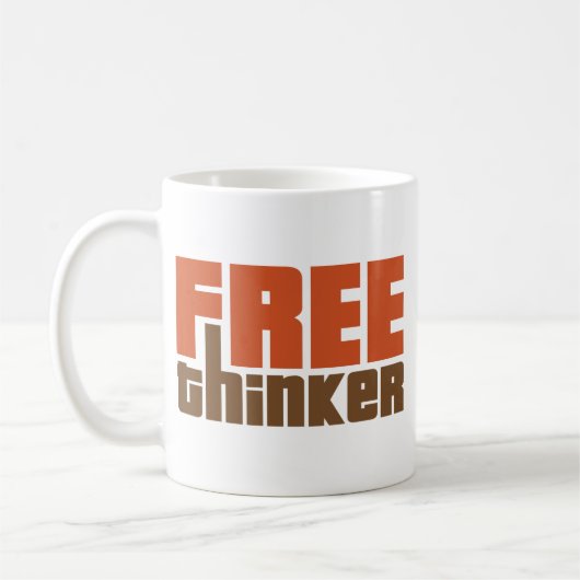 Freier Denker Kaffeetasse (Links)