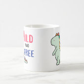 Freier Dino Kaffeetasse (Mittel)
