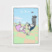 Freier Fall Karte (Vorderseite)