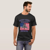 Freier Fall von Parachutist-Jumpmaster Front T-Shirt (Vorne ganz)