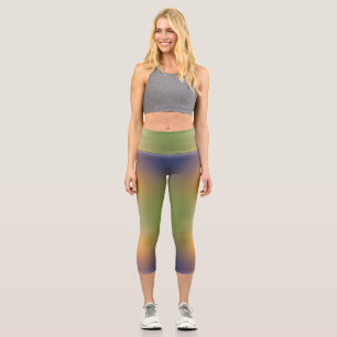 freier Farbverlauf auf extra großen Leggings