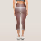 freier Farbverlauf auf extra großen Leggings (Rückseite)