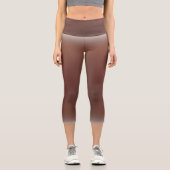 freier Farbverlauf auf extra großen Leggings (Vorderseite)