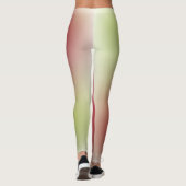 freier Farbverlauf auf extra großen Leggings (Rückseite)