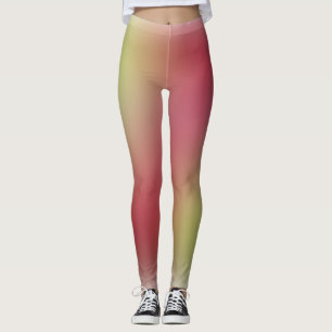 freier Farbverlauf auf extra großen Leggings