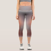 freier Farbverlauf auf extra großen Leggings (Vorderseite)