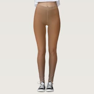 freier Farbverlauf auf extra großen Leggings