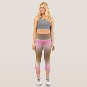 freier Farbverlauf auf extra großen Leggings