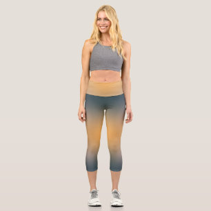 freier Farbverlauf auf extra großen Leggings