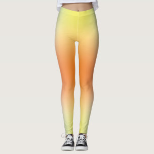freier Farbverlauf auf extra großen Leggings
