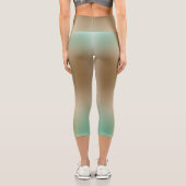 freier Farbverlauf auf extra großen Leggings (Rückseite)