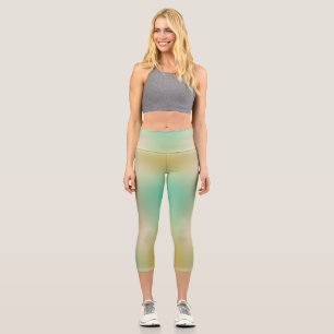freier Farbverlauf auf extra großen Leggings