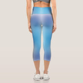 freier Farbverlauf auf extra großen Leggings (Rückseite)