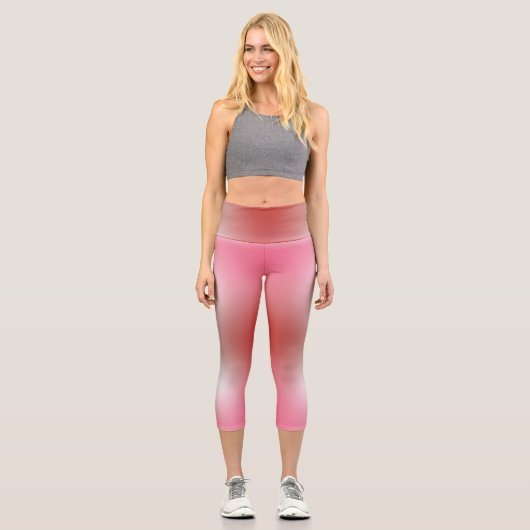 freier Farbverlauf auf extra großer Legging (Vorderseite)