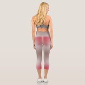 freier Farbverlauf auf extra großer Legging (Rückseite)