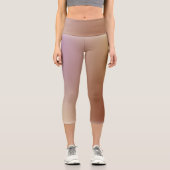 freier Farbverlauf auf extra großer Legging (Vorderseite)
