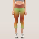 freier Farbverlauf auf extra großer Legging (Vorderseite)