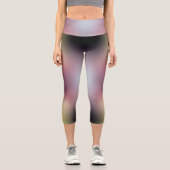 freier Farbverlauf auf extra großer Legging (Vorderseite)