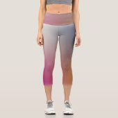 freier Farbverlauf auf extra großer Legging (Vorderseite)